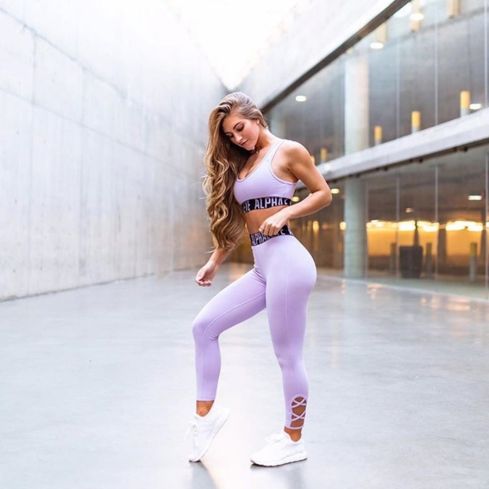 Alphalete leggings and Sport bra bundle